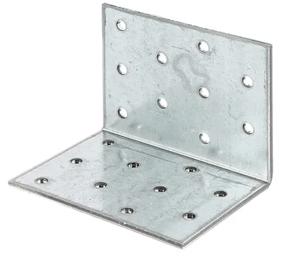 Produktbild von Alberts 330804 Lochplattenwinkel | sendzimirverzinkt | 60 x 60 x 80 mm