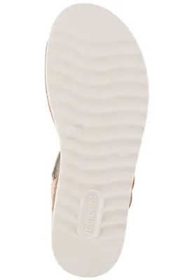 Produktbild von Remonte Damen Sandale Klettverschluss und Zierschnalle D0Q52, Größe:39 EU, Farbe:Rosa