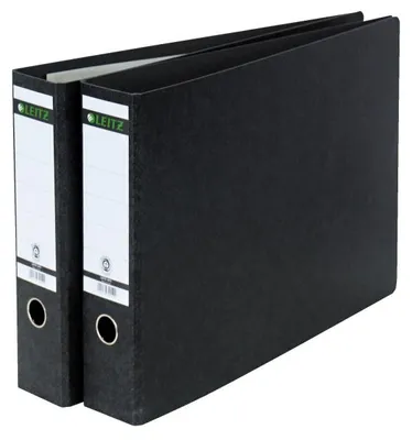 Produktbild von Leitz Cardboard binder Ringmappe A3 Schwarz