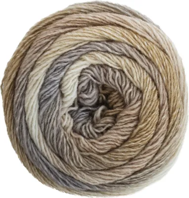 Produktbild von Pro Lana Diamant Farbverlaufsgarn 150g grau beige 88