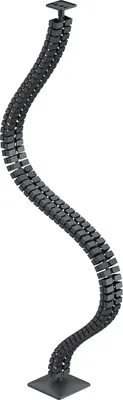 Produktbild von Hettich Kabelkette Slim Schwarz HxBxT 26x1310x56 mm