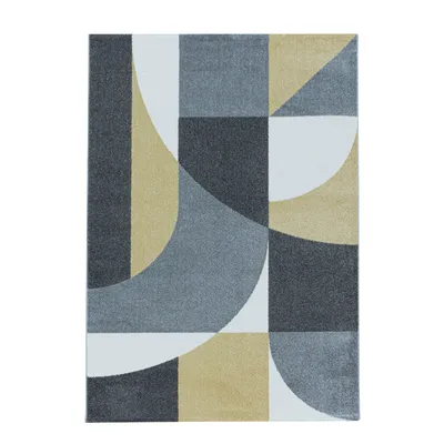 Immagine prodotto di 120x170 cm Tappeto a pezzi Efor 3711 giallo