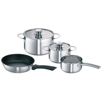 Image de BOSCH - Set de 4 casseroles composé de 3 casseroles et 1 poêle - 00576026