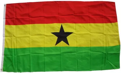 Produktbild von Flagge Ghana 90 x 150 cm - Fahne- reißfest - rissfest - Hissfahne- Hissflagge - Sturmflagge -zum hissen - ! - keine billige Chinaqualität!
