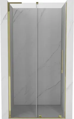 Zdjęcie produktu dla Mexen Velar L Drzwi Prysznicowe 110 cm, Transparentne, Złote