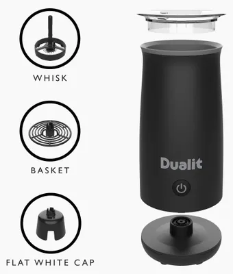 Produktbild von DUALIT | Milchaufschäumer, MILK&CHOCLATE, schwarz