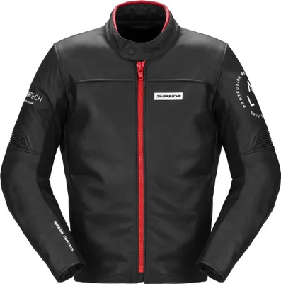 Immagine prodotto di Giacca da moto in pelle Spidi Genesis, nera/rossa, 52