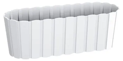 Obrázek produktu pro Solidchoice - Balkonový květináč, 60 cm, bílý, plastový