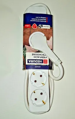 Produktbild von Steckdosenleiste 4-Fach Mehrfachsteckdose mit Schalter, 3500 W, 16 A, 1,5 m Kabe
