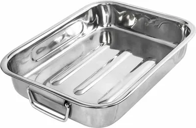 Produktbild von Vierkantpfanne 30 cm Edelstahl rostfrei 18/10
