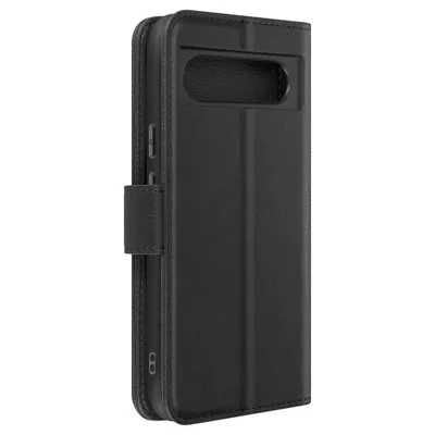 Immagine prodotto di Avizar, custodia in ecopelle con funzione di supporto per Google Pixel 8a, nero