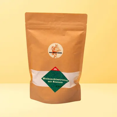 Produktbild von Weihnachtsstriezel mit Rosinen Backmischung