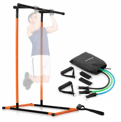 Produktbild von Set Klimmzugstation Fitness & Set Widerstandsbänder mit Zubehör & Trainingsanleitung InnovaGoods