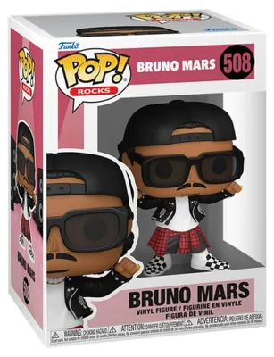 Productafbeelding van Funko Pop! Rocks - Bruno Mars #508