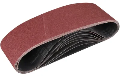 Produktbild von Schleifband 150x1220 mm Körnung 80 8 Stück für Bandschleifer Holz Metall Kunststoff Glasfaser