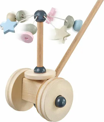Immagine prodotto di Selecta Spielzeug Sternchenkarusell Schiebefigur, Schiebe Figur, Kleinkindspiel, Kleinkindspielzeug, Holz, 20 cm, 64018
