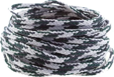 Produktbild von 3m Polyesterschnur 4mm mehrfarbig PES Kordel Polyesterkordel Flechtschnur , Farbe:schwarz/grau