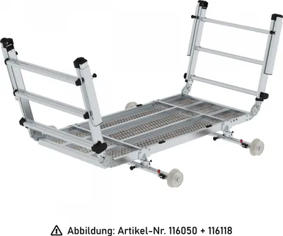 Produktbild von MUNK Retungstechnik Gleisfahrwerk für Rettungs- und Arbeitsplattform