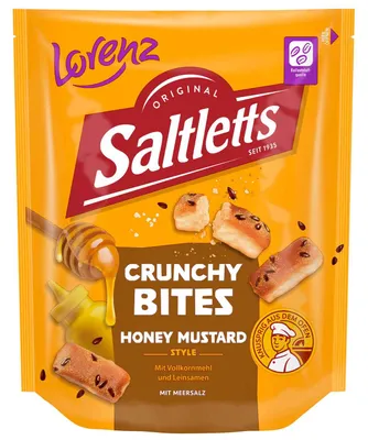 Image de Saltletts 311445 Saltletts Crunchy Bites Honey Mustard 100,0 g, 1 St.