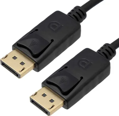 Produktbild von Euroconnex 1.4 1.5 M Displayport-kabel Schwarz Schwarz One Size