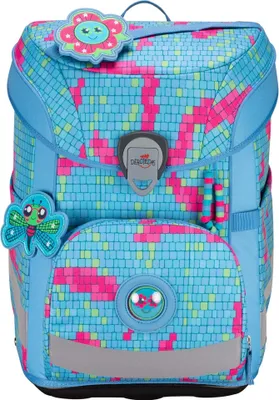 Produktbild von DerDieDas ErgoFlex Easy Happy Pixel Schulranzenset 5-teilig