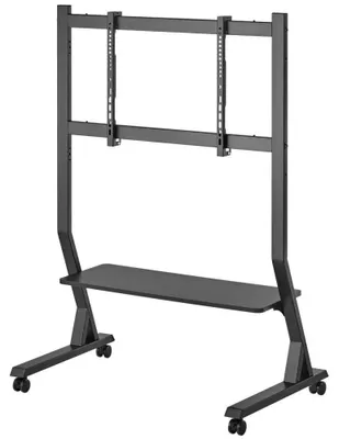 Produktbild von Techly ICA-TR325, 114,3 cm (45"), 2,29 m (90"), 75 x 75 mm, 800 x 400 mm, Kunststoff, Stahl, Schwarz