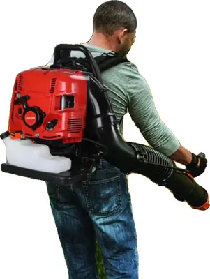 Produktbild von Laubbläser, 75,6 ccm, 210 mph Luftgeschwindigkeit, 900 cfm Luftstrom, 3,7 kW Leistung, leichtes Design