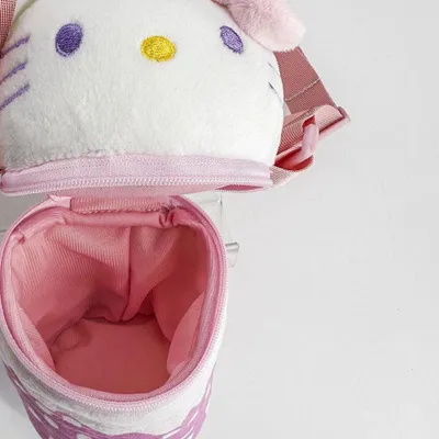 Obrázek produktu pro Plyšový batoh Hello Kitty pro děti, měkký a roztomilý design
