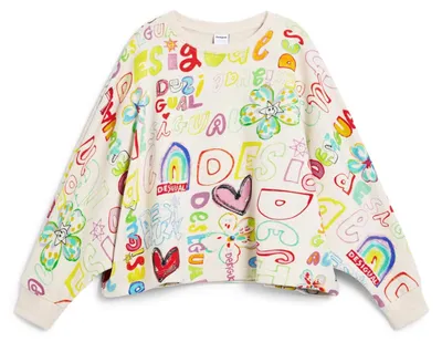 Produktbild von Desigual Sweat_Party, 1001 Ecru 13/14