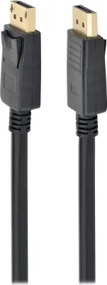 Obrázok produktu pre Gembird CC-DP2-6, 1,8 m, DisplayPort, DisplayPort, Samec, Samec, Čierna