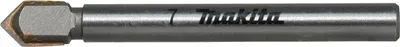 Image de Makita Foret à verre/carrelage 7 mm Ø 7,0 mm 58 mm de long D-78449