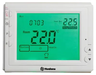 Obrázek produktu pro Programovatelný digitální termostat s LCD displejem a 6 denními programy