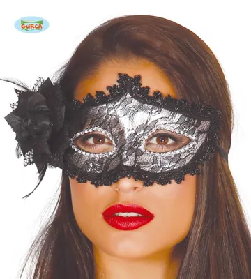 Produktbild von y silberne venezianische Maske für Damen