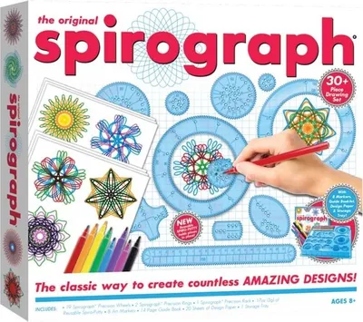 Produktbild von Die ursprüngliche Spirographie mit Markierungen