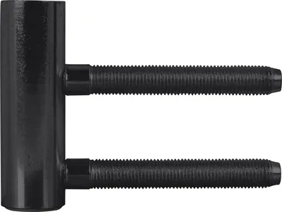 Produktbild von Simonswerk V 4400 WF Türband Rahmenteil, Türscharniere Türbeschläge Türbänder, robust und langlebig, Bandhöhe 48,5 mm für Holzzargen mit Anschraubtasche, Stahl schwarz matt