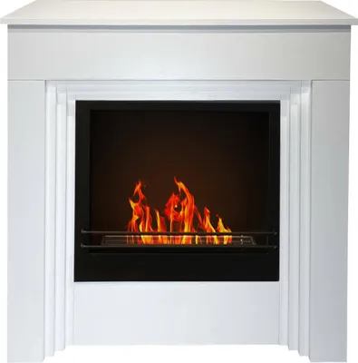 Produktbild von Dmora Bioethanol-Kamin Dstephanesing 96x35x96h cm Weiß