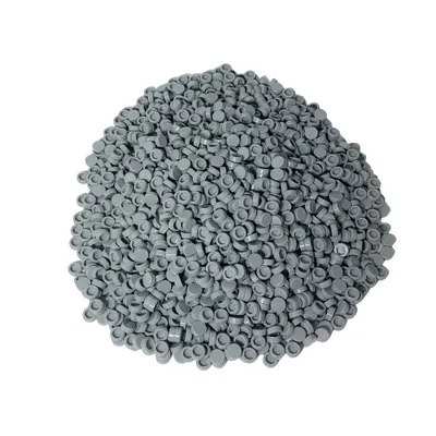 Obrázek produktu pro LEGO® 1x1 dlaždice kulaté světle šedé - 98138 NOVINKA! Množství 100x