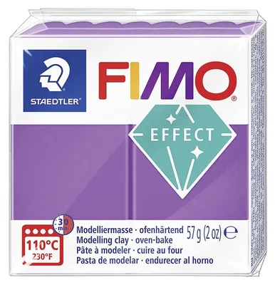 Produktbild von Staedtler FIMO 8020, Knetmasse, Violett, 1 Farben, 110 °C, Deutschland, 30 min