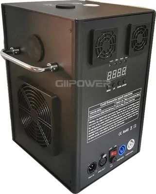 Immagine prodotto di Macchina a scintilla fredda, potenza 700W, controllo DMX, 1 macchina, 700W