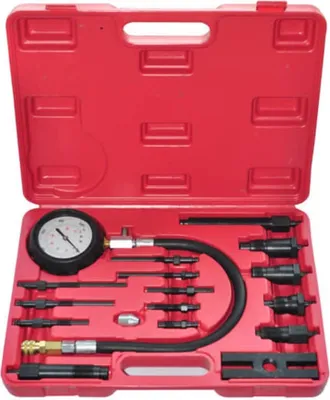 Image de Kit de testeur de compression de moteur diesel 17 pcs