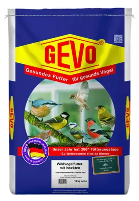 Artikelbild 1 von 'Wildvogelfutter mit Insekten (10 kg)' aus der Kategorie Gartenvogelfutter