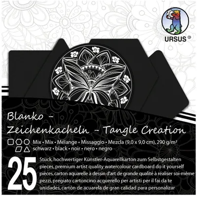 Produktbild von URSUS 24840099, Kunstpapier, 290 g/m², 25 Blätter