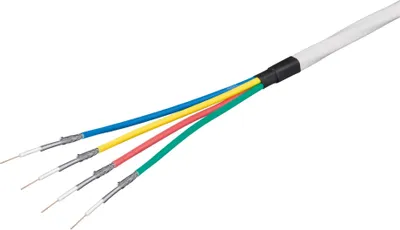 Produktbild von Goobay 67329 80 dB Quattro Koax-Antennenkabel, 2x geschirmt, CCS, 100 m, Weiß, 100 m - für digitale SAT- und BK-Kabelanlagen