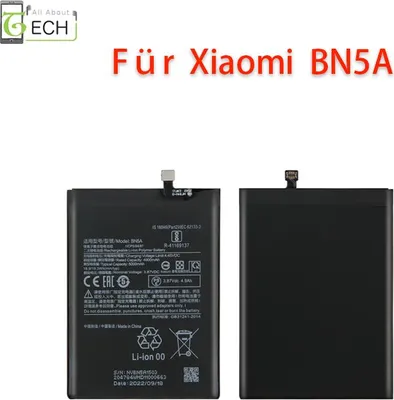 Produktbild von Für Xiaomi Redmi Note 10 5G BN5A 5000mAh Akku Accu Batterie NEU Ersatzakku