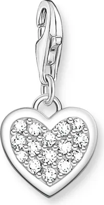 Zdjęcie produktu dla Thomas Sabo zawieszka charm brokatowe serce