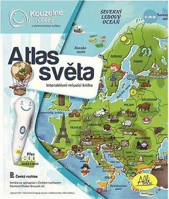 Obrázok produktu pre Albi Magic Lesen Sie das Buch Atlas of the World