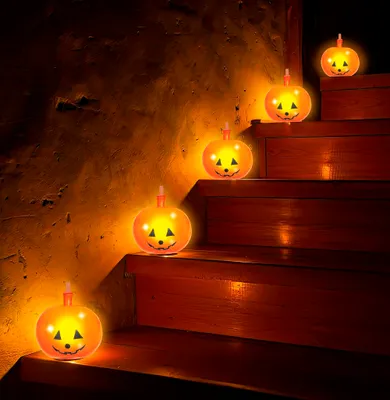 Imagen del producto de Globos para fiesta de Halloween, decoración de calabazas, fantasmas, calabazas, decoración de fiesta de terror, globos para una celebración festiva, ideal para adultos, elementos decorativos para eventos de Halloween, artículos de decoración, color: multicolor