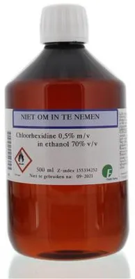 Productafbeelding van Orphi Chloorhexidine 0.5% in alcohol 70% (500 ml)