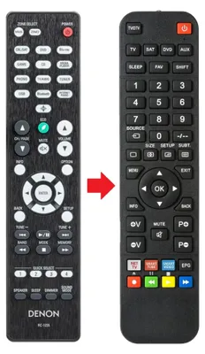 Produktbild von Fernbedienung geeignet für DENON RC-1235