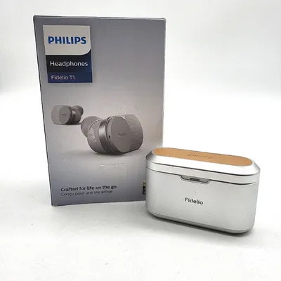 Zdjęcie produktu dla Bezprzewodowe słuchawki douszne Philips Fidelio T1WT/00 True Wireless